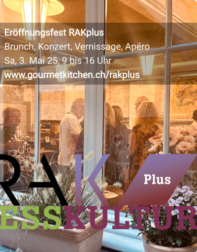 Eröffnungsfest RAKplus mit Matinee-Konzert, Brunch und Vernissage