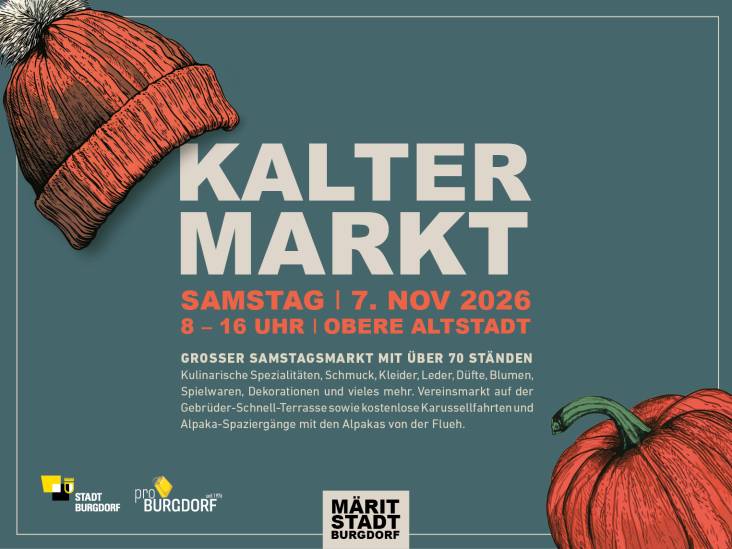 Kalter Markt - Samstag, 7. November 2026