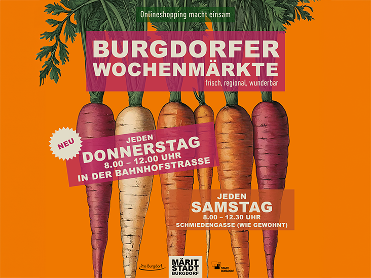 Dauerhaft: Donnerstagsmärit neu an der Bahnhofstrasse