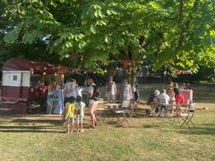 Pop-Up Café im Park